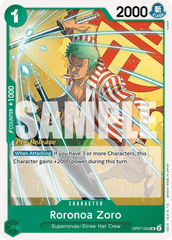 Roronoa Zoro (034) - OP07-034 - UC - 500 Years in the Future Pre-release Promo